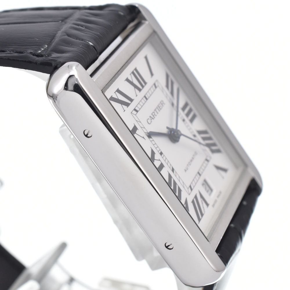 CARTIER Tank solo XL WSTA0029 3800 Silver Dial Automatic Men's
 Watch H#146788