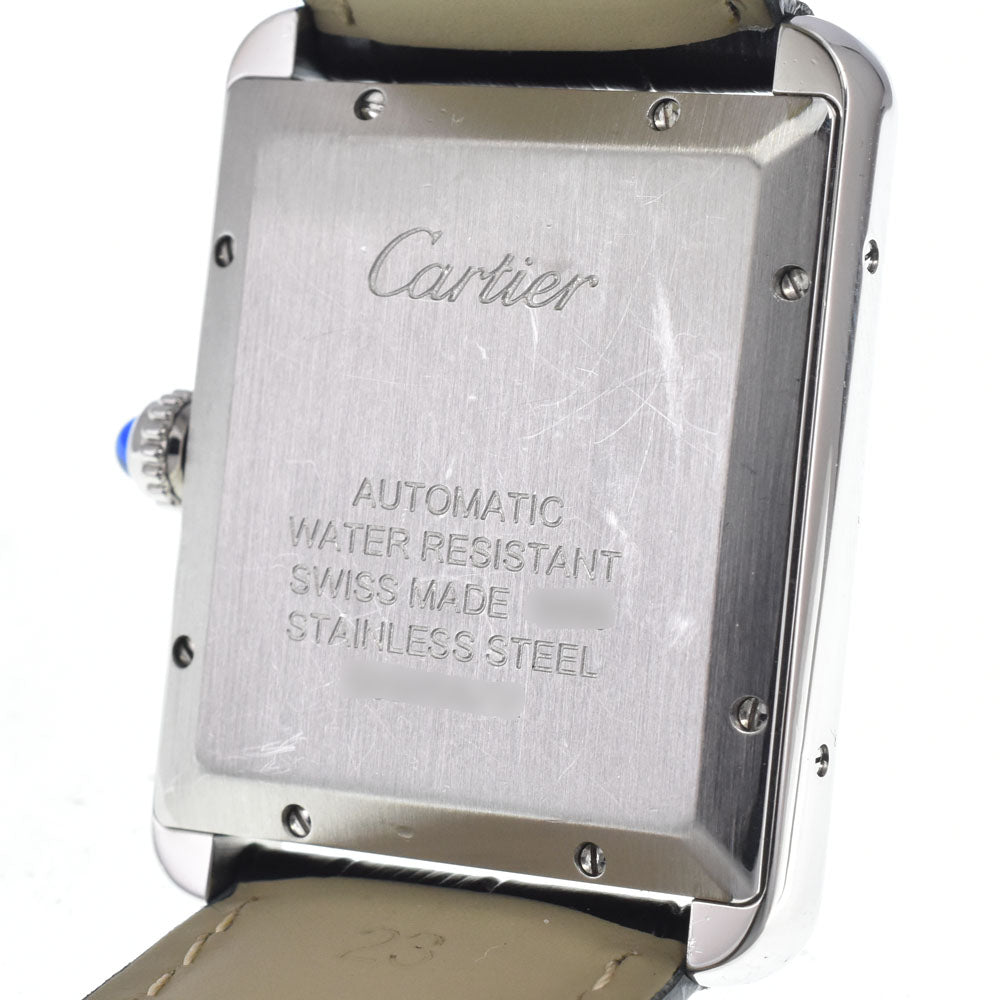 CARTIER Tank solo XL WSTA0029 3800 Silver Dial Automatic Men's
 Watch H#146788