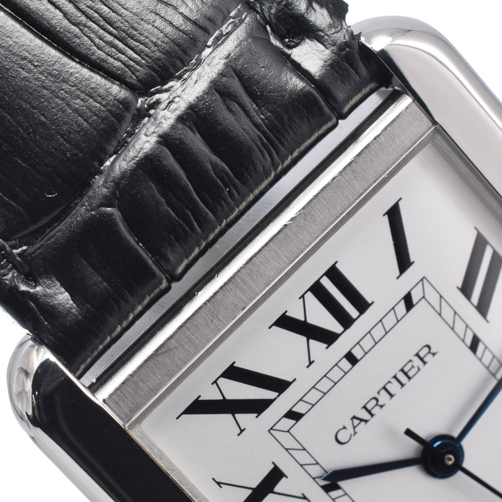 CARTIER Tank solo XL WSTA0029 3800 Silver Dial Automatic Men's
 Watch H#146788