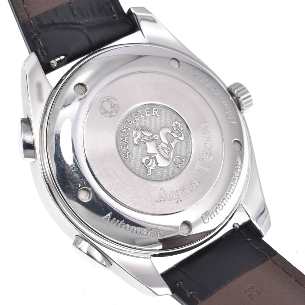 OMEGA SeamasterAqua Terra NZL-32 2813.30.81 Chronograph Silver Dial Automatic Men's
 Watch K#146791