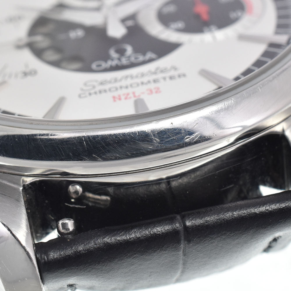 OMEGA SeamasterAqua Terra NZL-32 2813.30.81 Chronograph Silver Dial Automatic Men's
 Watch K#146791