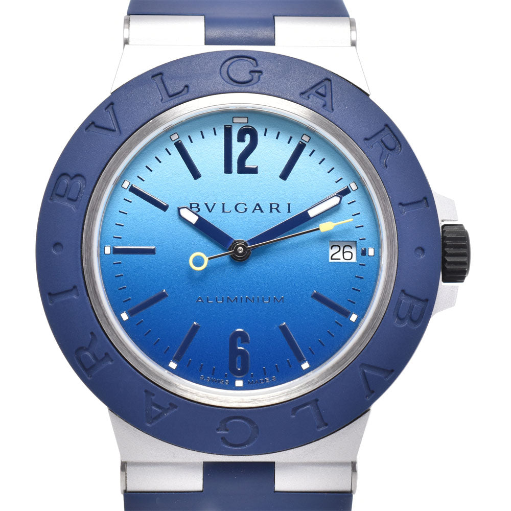 BVLGARI Aluminium Capri BB40AT HMS blue Dial Automatic Men's
 Watch B#146799