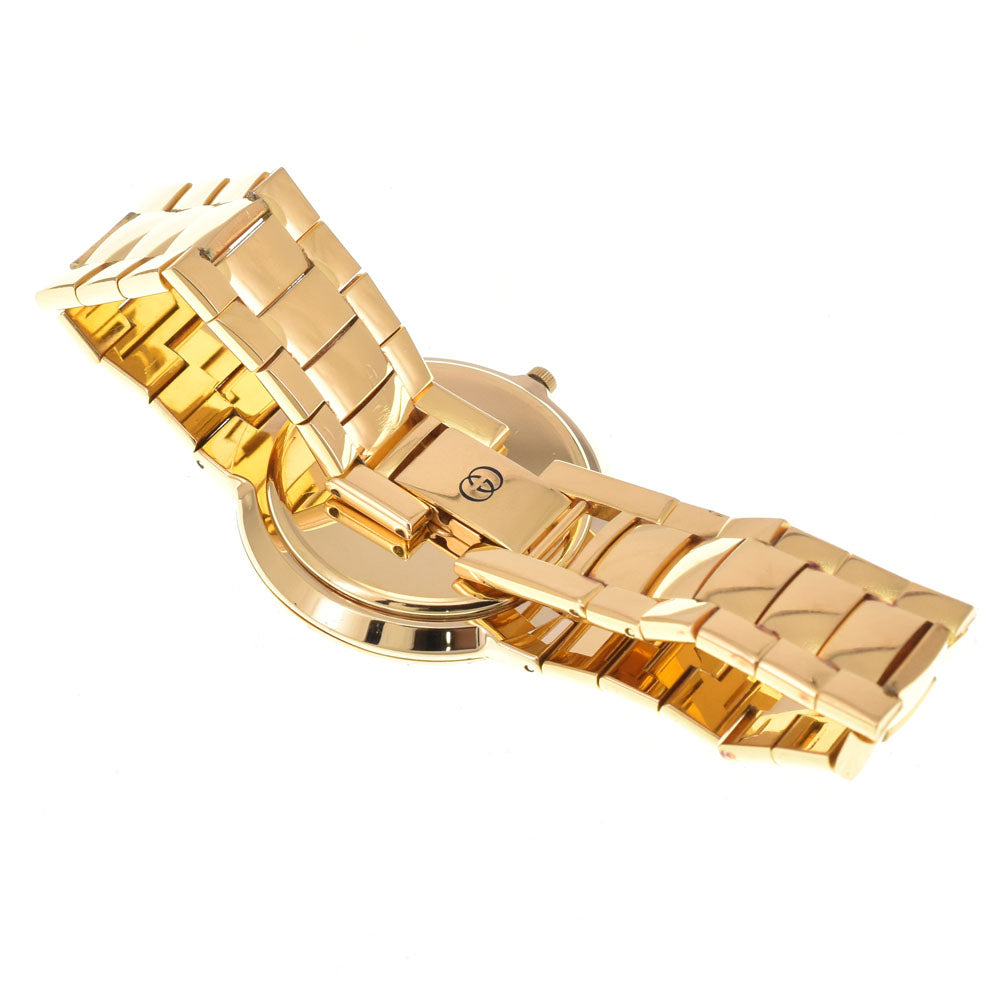 GUCCI 3300M Gold Plated black Dial Quartz Men's
 Watch E#146801