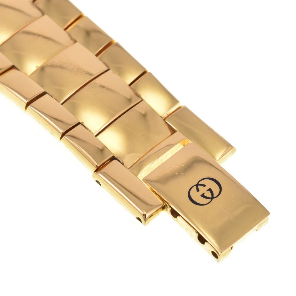 GUCCI 3300M Gold Plated black Dial Quartz Men's
 Watch E#146801