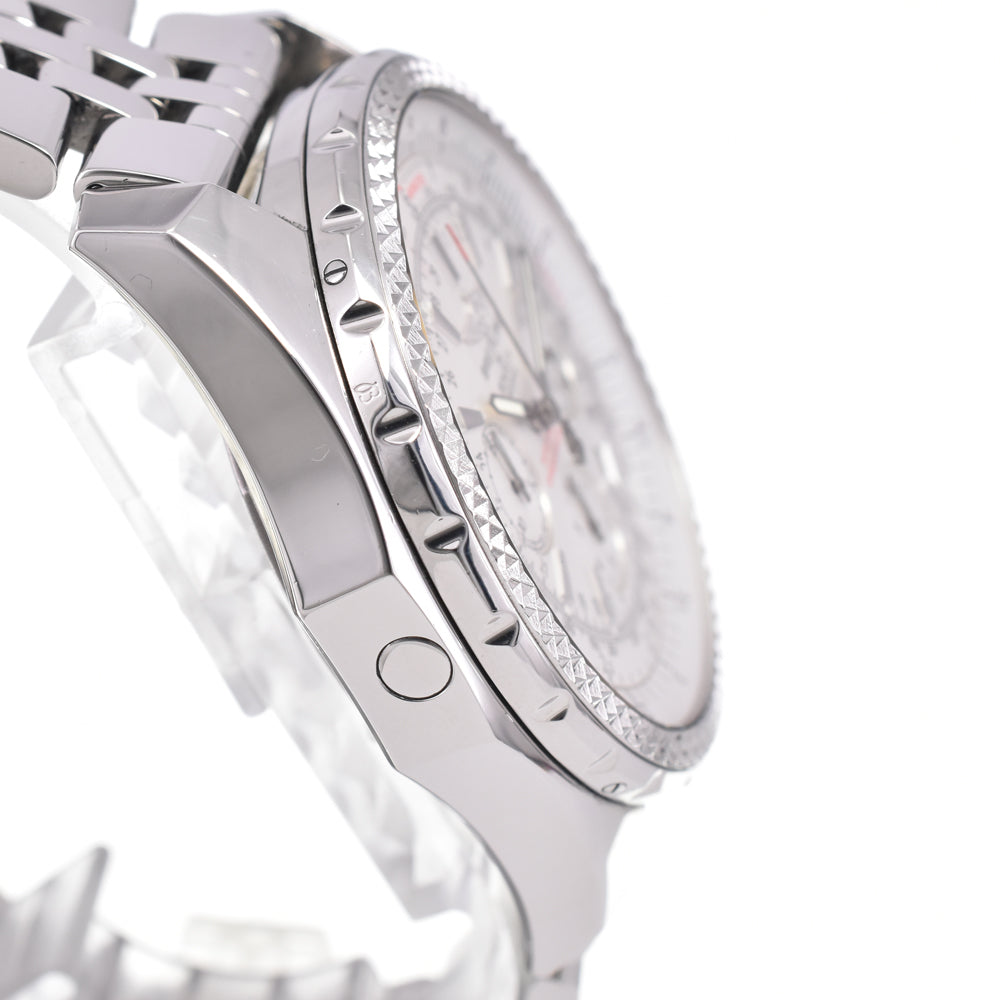 with paper BREITLING Bentley Motors A25362 Chronograph Silver Dial Automatic Men's
 Watch D#146806