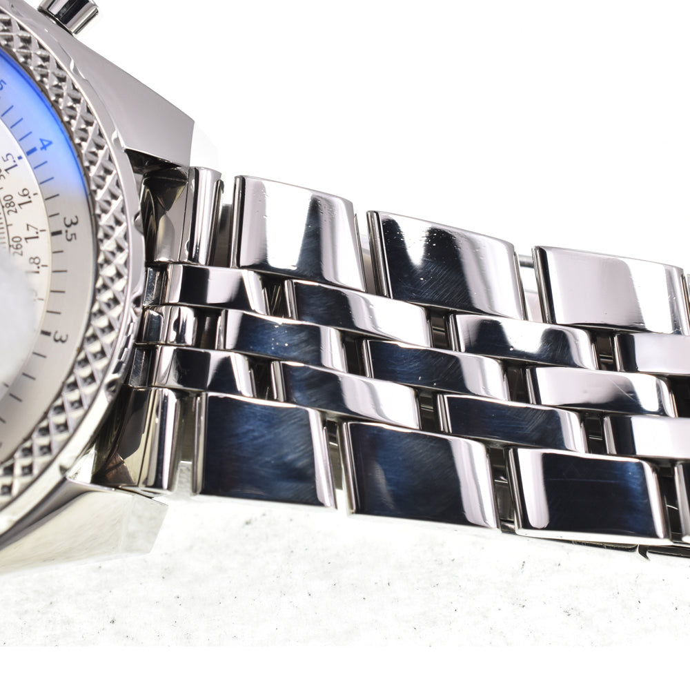 with paper BREITLING Bentley Motors A25362 Chronograph Silver Dial Automatic Men's
 Watch D#146806