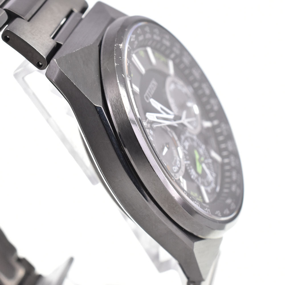 with paper CITIZEN The citizen CC9004-51E/F900-TO21441 Eco Drive Satellite Wave black Dial Radio Sync Solar Men's
 Watch G#146807