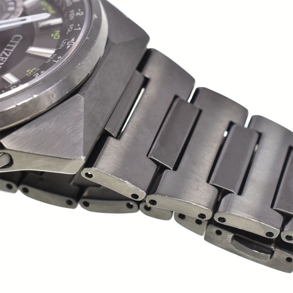with paper CITIZEN The citizen CC9004-51E/F900-TO21441 Eco Drive Satellite Wave black Dial Radio Sync Solar Men's
 Watch G#146807
