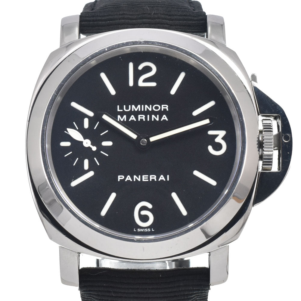 PANERAI Luminor Marina PAM00111 Small second black Dial Hand Winding Men's
 Watch E#146811