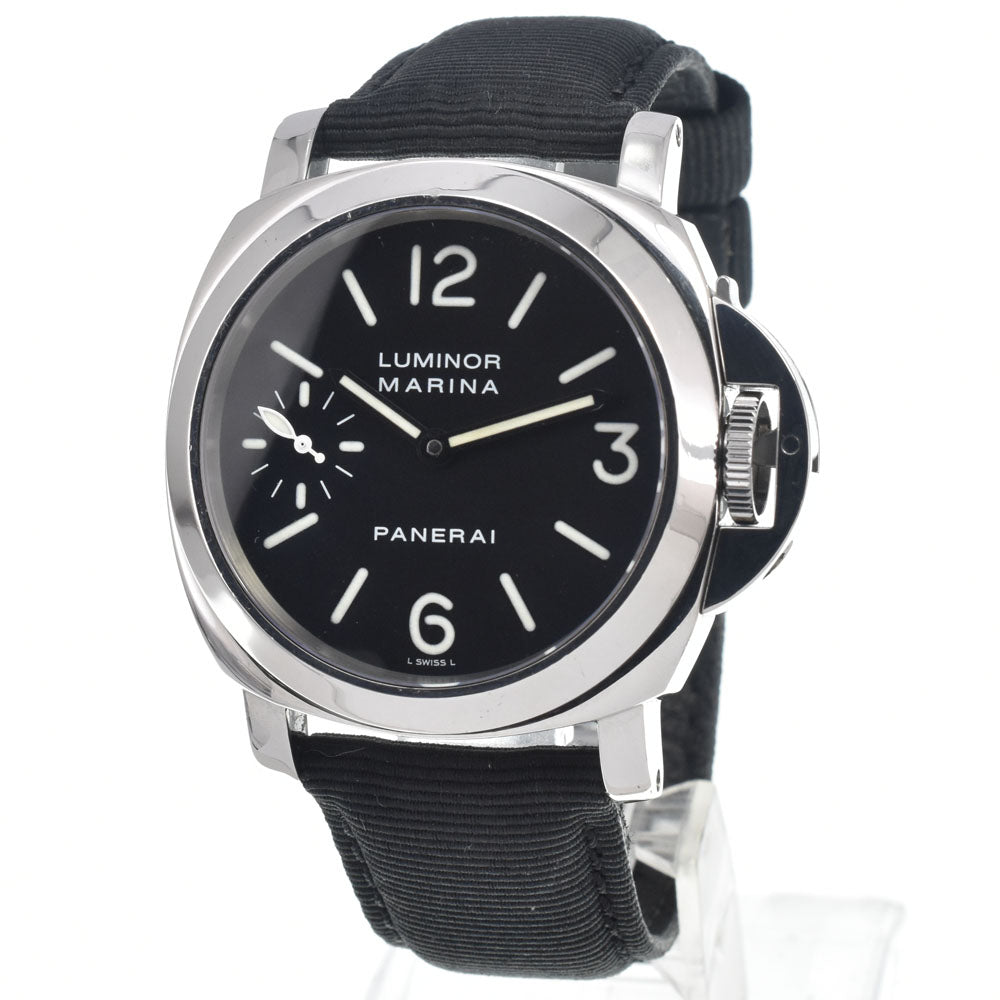 PANERAI Luminor Marina PAM00111 Small second black Dial Hand Winding Men's
 Watch E#146811