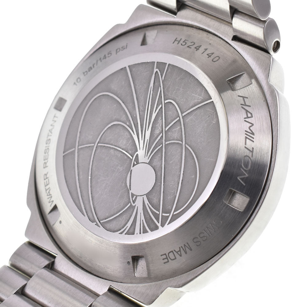 with paper HAMILTON American Classic PSR H52414131(H524140) LCD / black Dial Quartz Men's
 Watch C#146839