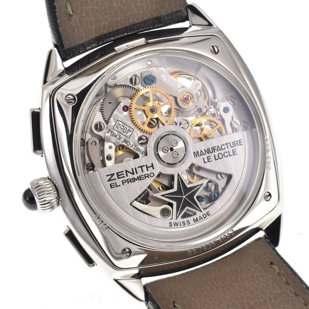 ZENITH El Primero Star Open 03.1925.4062/01.C725 See-through back chronograph Silver Dial Automatic Ladies
 Watch B#146845
