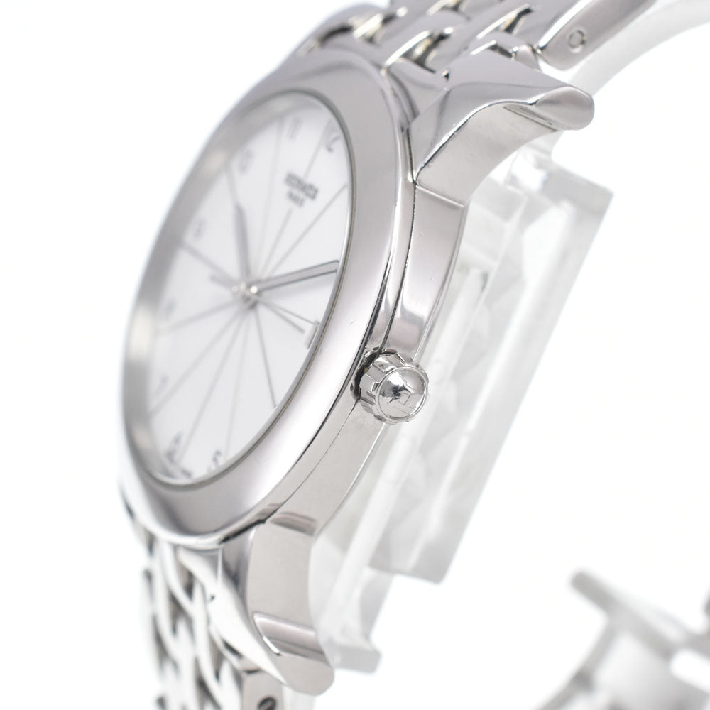 HERMES H watch Rondo HR1.510 Date Silver Dial Quartz Ladies
 Watch H#146865