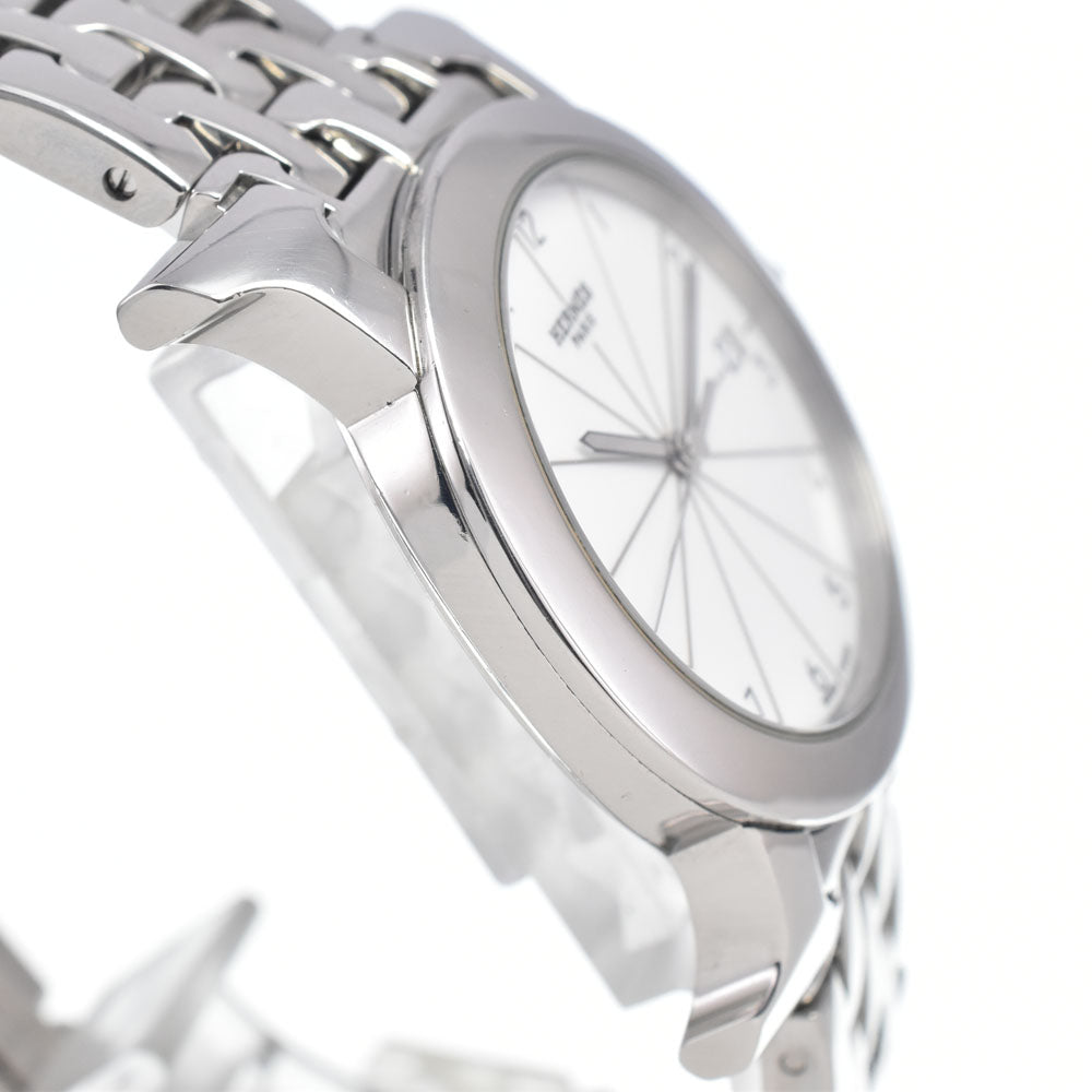 HERMES H watch Rondo HR1.510 Date Silver Dial Quartz Ladies
 Watch H#146865