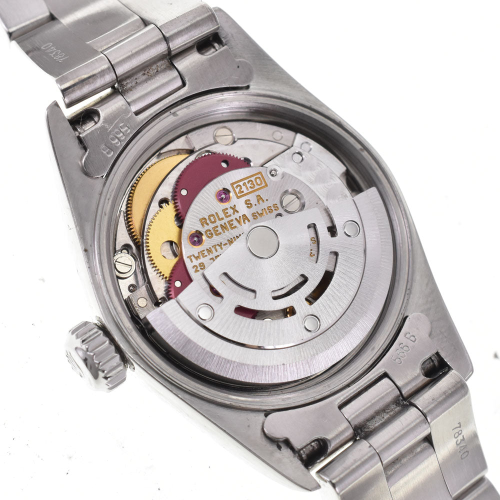 ROLEX Oyster perpetual 67230 Cal.2130 Silver Dial Automatic Ladies
 Watch G#146869