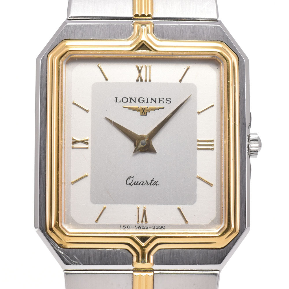 LONGINES Flagship Stainless Steel/Gold Plated gray Dial Quartz Ladies
 Watch H#146871