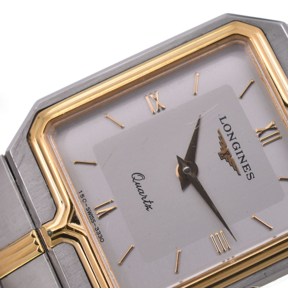 LONGINES Flagship Stainless Steel/Gold Plated gray Dial Quartz Ladies
 Watch H#146871