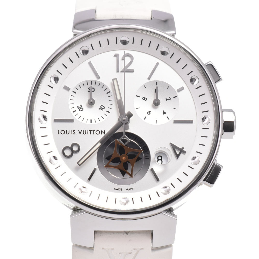 with paper LOUIS VUITTON Tambour Moon Star Q8G00 Silver Dial Quartz Unisex
 Watch B#146873