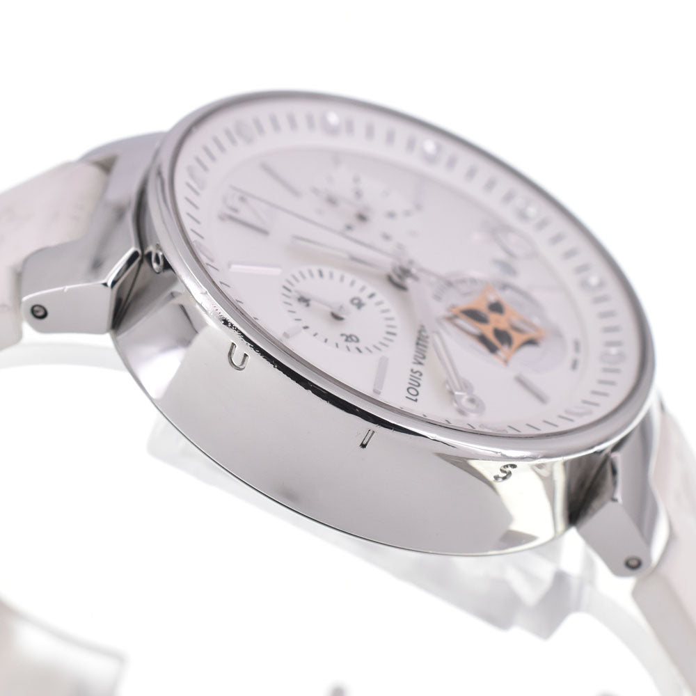 with paper LOUIS VUITTON Tambour Moon Star Q8G00 Silver Dial Quartz Unisex
 Watch B#146873