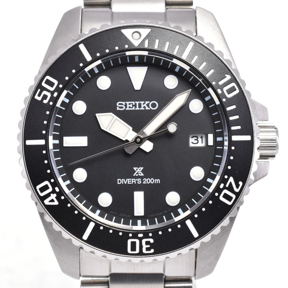 SEIKO Prospex Diver Scuba SBDJ065/V157-00A0 Date black Dial Solar Men's
 Watch G#146875