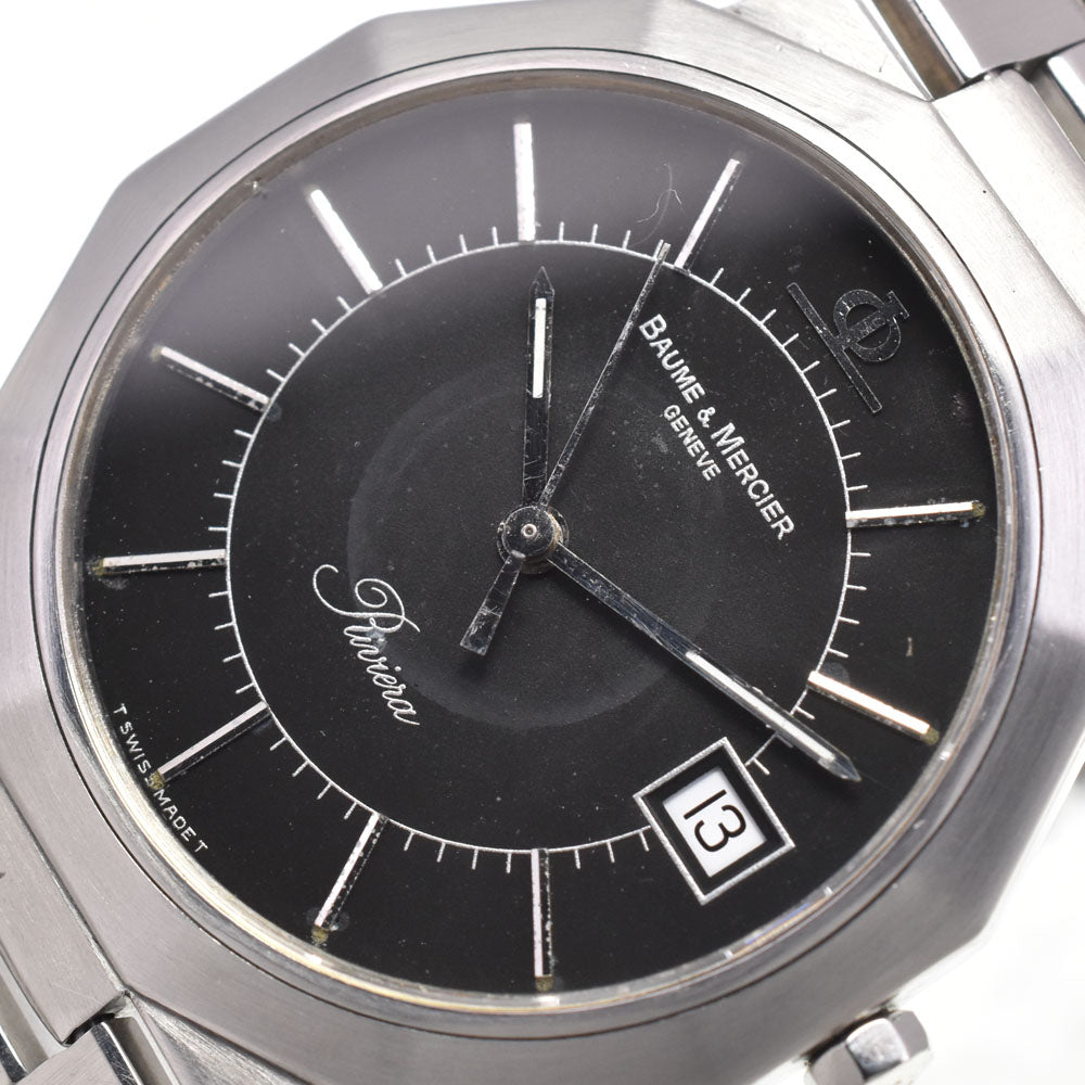 Baume & Mercier Riviera 5112 Date black Dial Quartz Unisex
 Watch C#146876