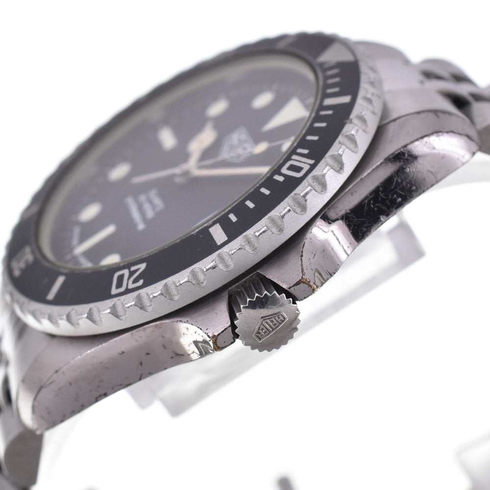 TAG HEUER 1000 series professional 980.033 Date black Dial Quartz Men's
 Watch C#146878