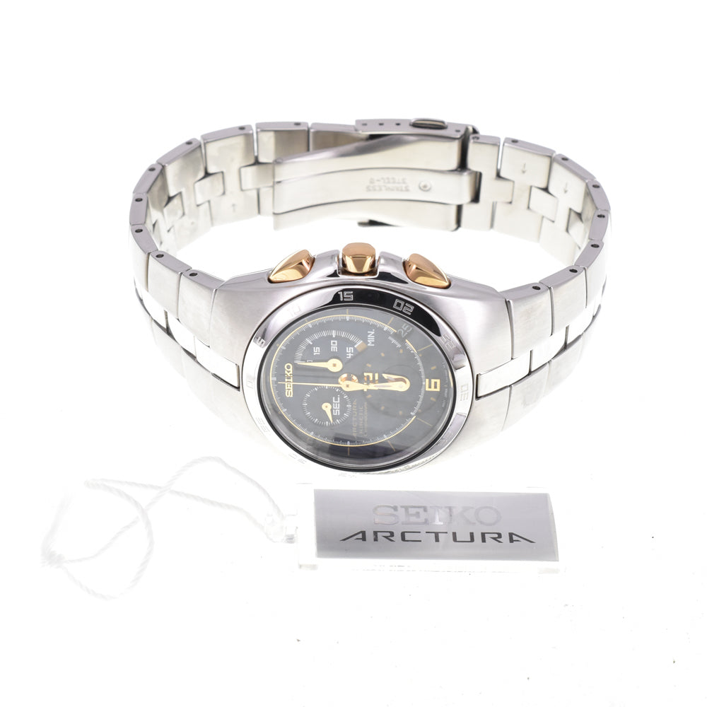 SEIKO Arctura 7L22-0AF0/SNL011P1 Kinetic blue Dial Auto quartz Men's
 Watch G#146880