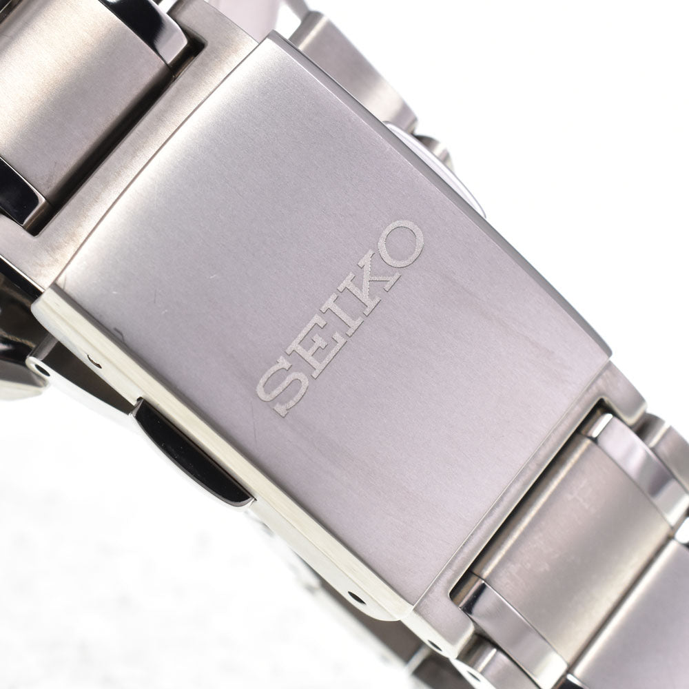with paper SEIKO Astron SBXC175/5X83-0AP0-1 Light blue Dial GPS Solar Men's
 Watch B#146882