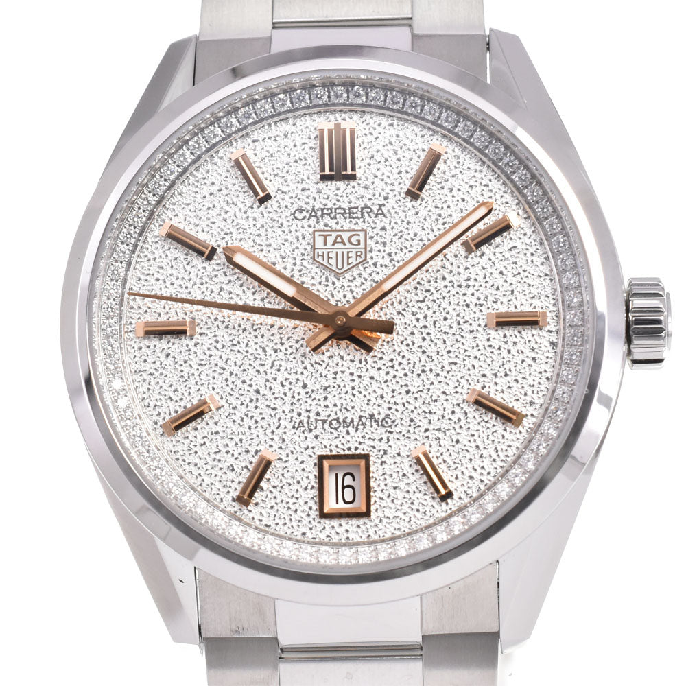 with paper TAG HEUER Carrera WBN231B.BA0001 Date diamond Silver Dial Automatic Unisex
 Watch B#146883