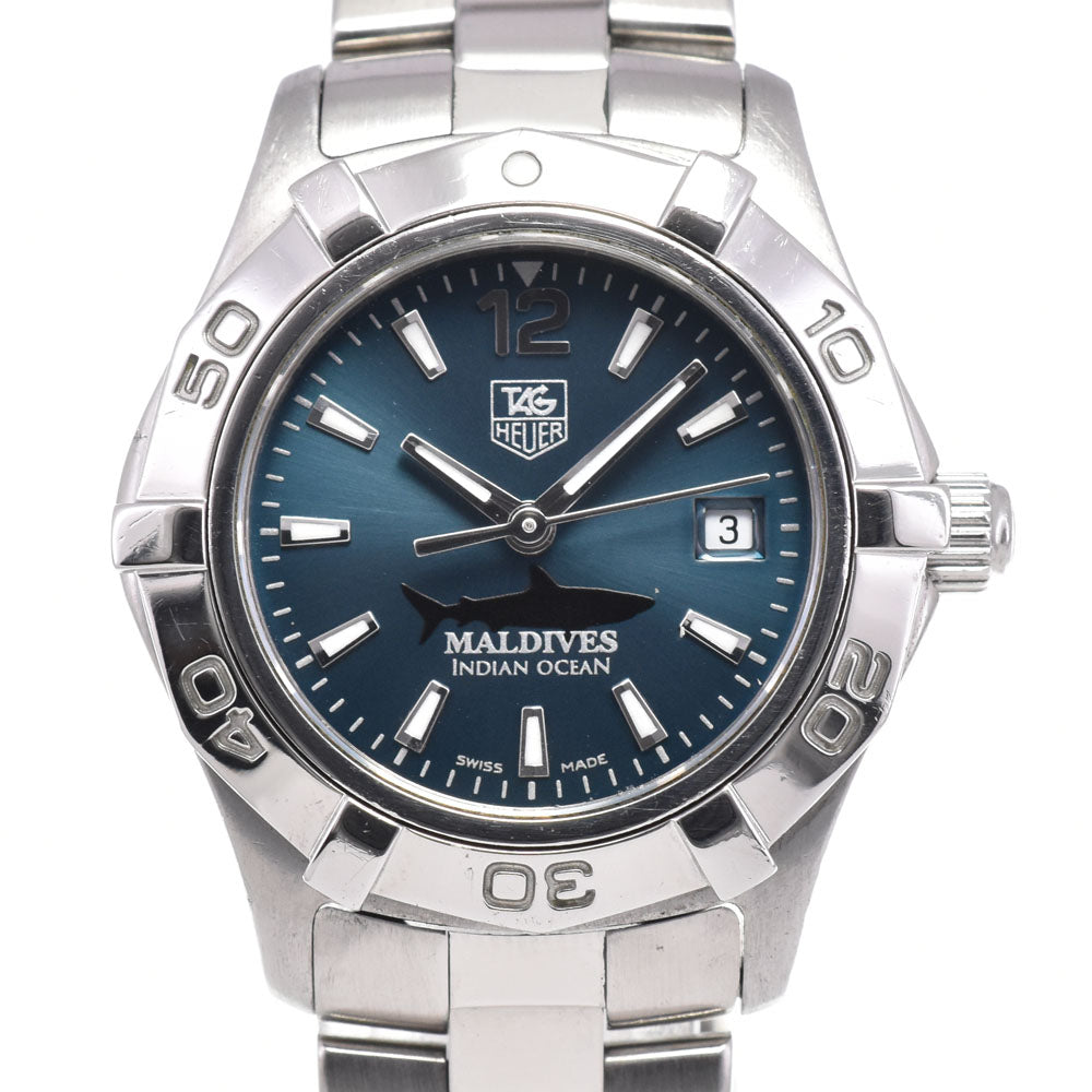 TAG HEUER Aqua racer WAF141M Maldives Indian Ocean Limited Edition Green blue Dial Quartz Ladies
 Watch G#146884