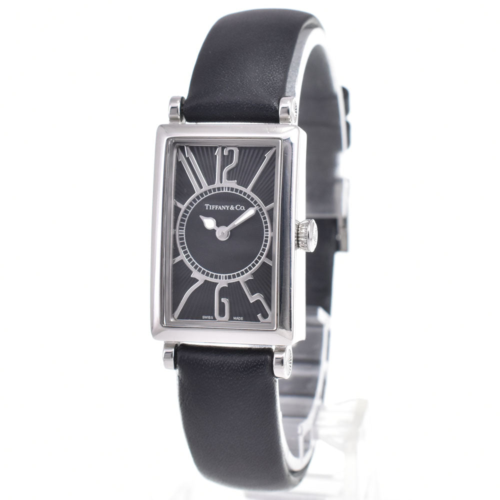 with paper TIFFANY&Co. gallery Z3000.10.10A10A68A black Dial Quartz Ladies
 Watch C#146885