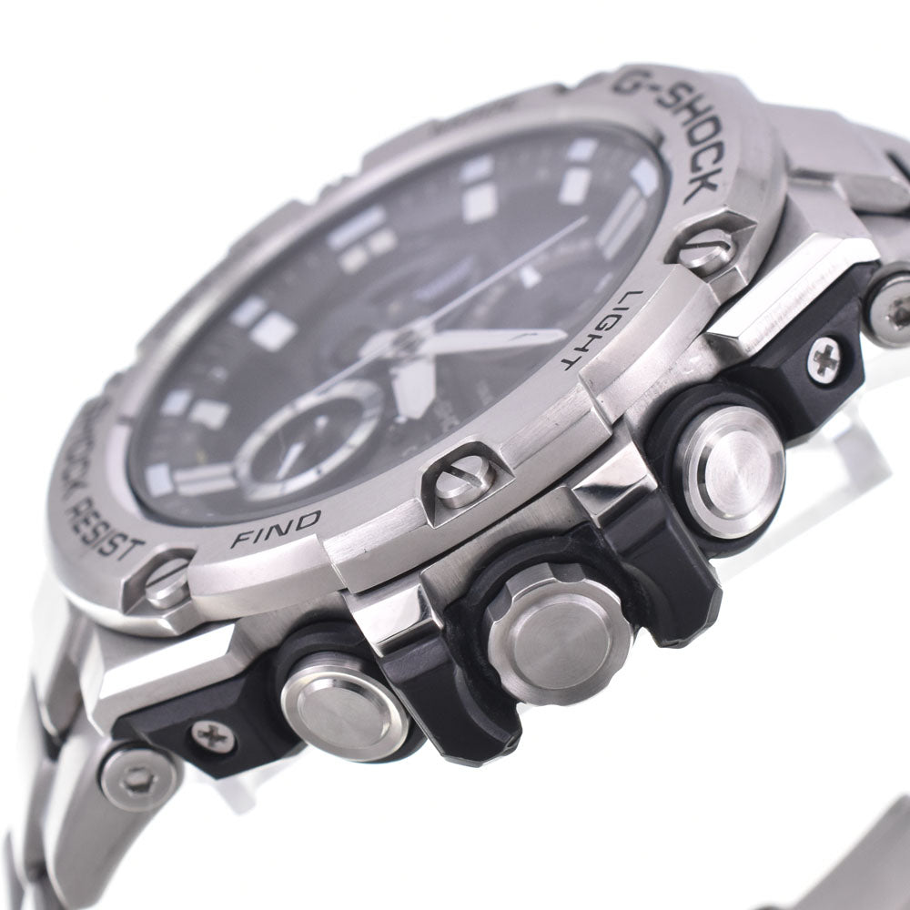 CASIO G-SHOCK G-STEEL GST-B100D-1AJF mobile link Silver Dial Solar Men's
 Watch C#146894