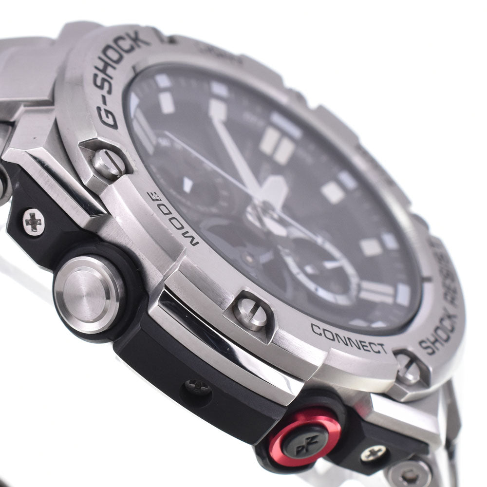 CASIO G-SHOCK G-STEEL GST-B100D-1AJF mobile link Silver Dial Solar Men's
 Watch C#146894
