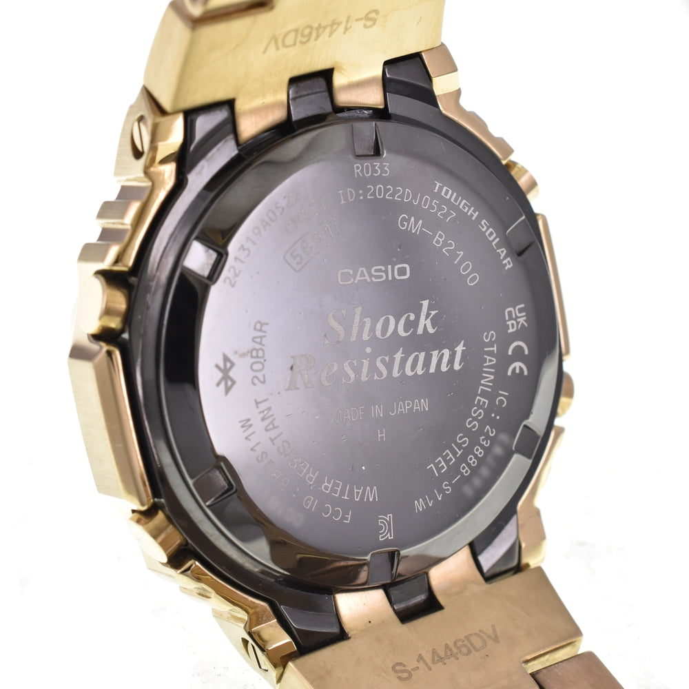 CASIO G-SHOCK 2100 series GM-B2100GD-9AJF Black / LCD Dial Solar Men's
 Watch H#146896