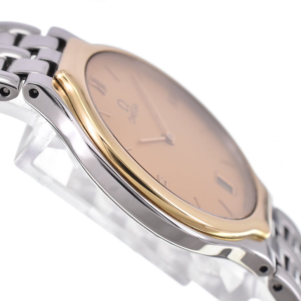 OMEGA De Ville symbol 4230.13 K18YGBezel gold Dial Quartz Men's
 Watch H#146899