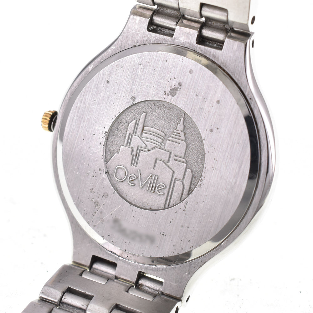 OMEGA De Ville symbol 4230.13 K18YGBezel gold Dial Quartz Men's
 Watch H#146899