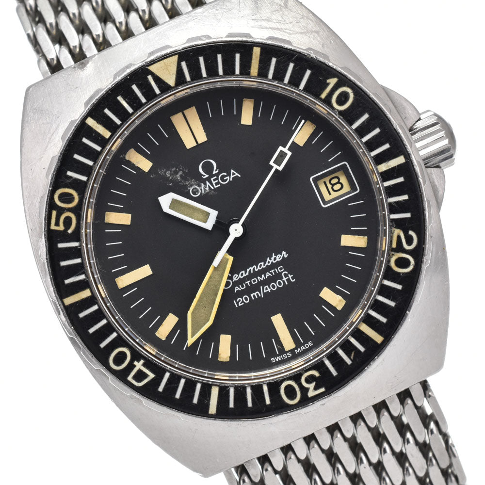 OMEGA Seamaster 120 Baby ProPro 166.0250 vintage Cal.1010 black Dial Automatic Men's
 Watch C#146914