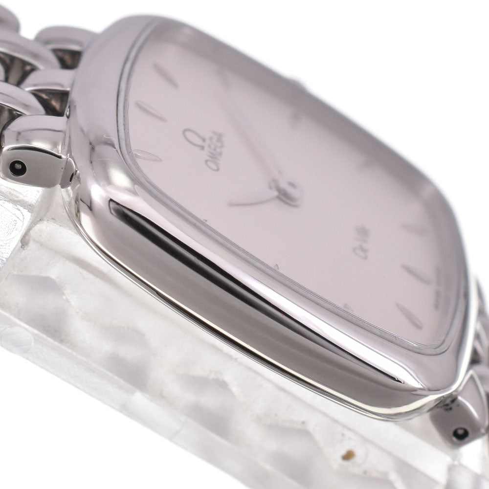 OMEGA De Ville Stainless Steel Silver Dial Quartz Ladies
 Watch H#146923