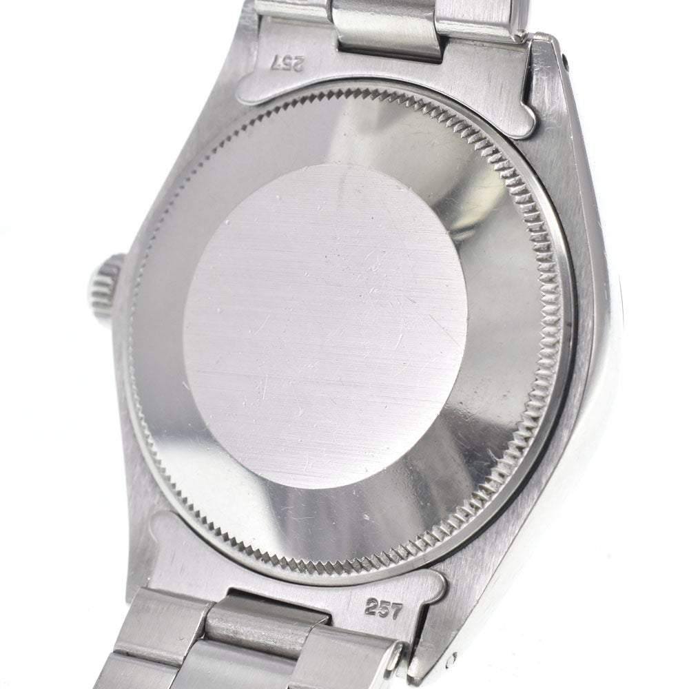 with paper ROLEX Oyster Perpetual Air King 5500 vintage Cal.1520 Silver Dial Automatic Men's
 Watch M#146925