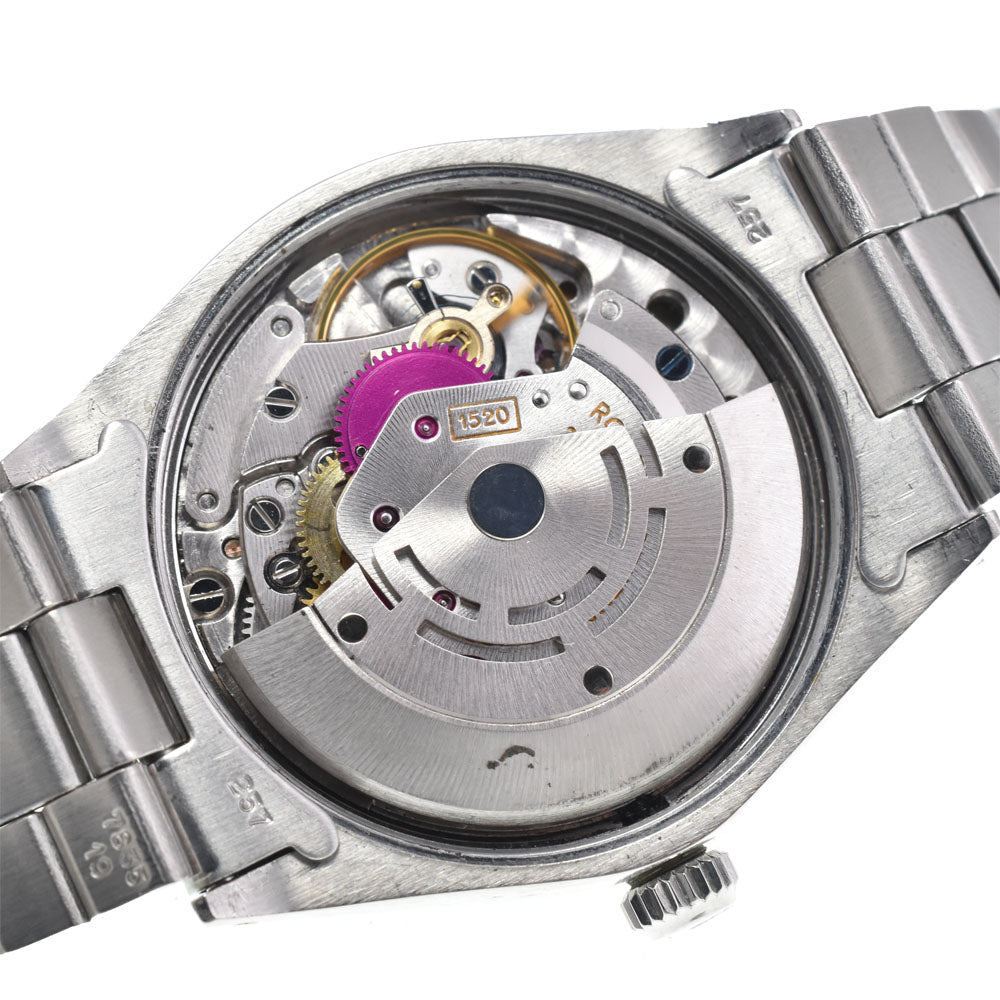with paper ROLEX Oyster Perpetual Air King 5500 vintage Cal.1520 Silver Dial Automatic Men's
 Watch M#146925