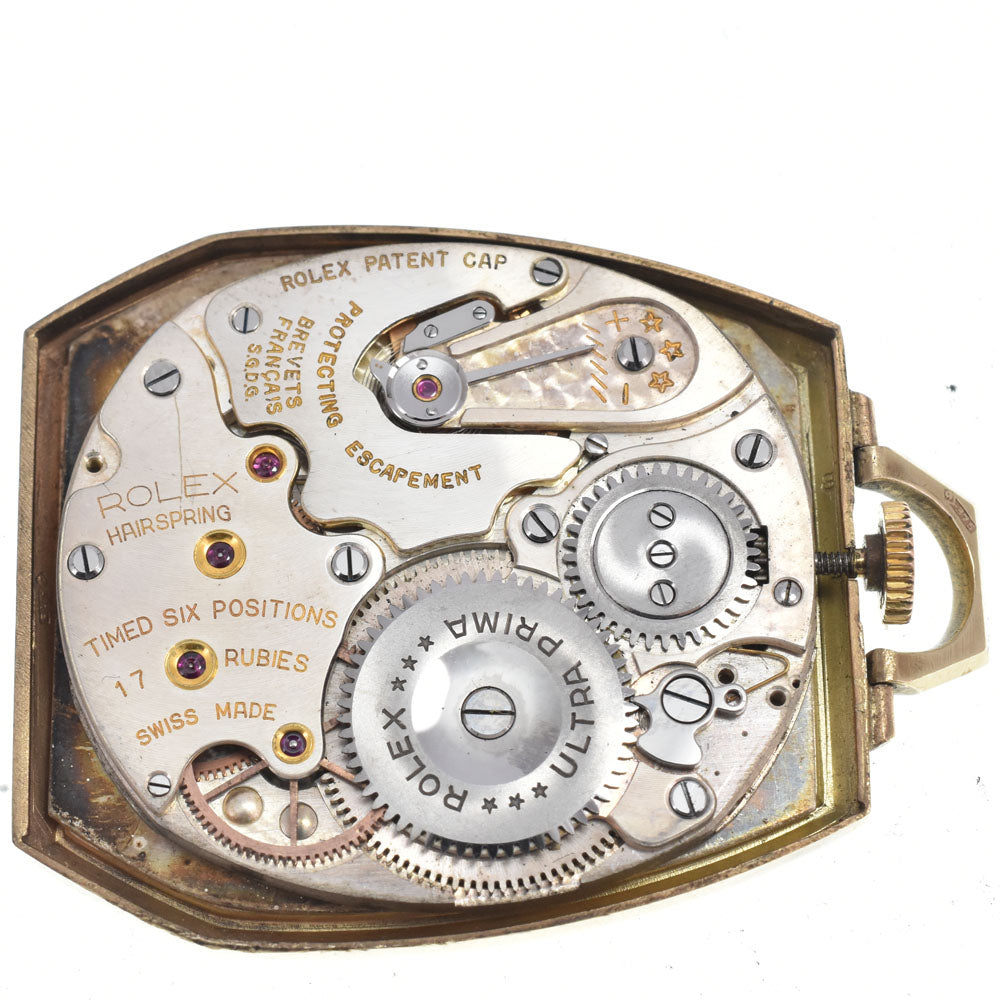 ROLEX Prince Imperial 1645 vintage Silver Dial Hand Winding Men's
 Pocket watch L#146926