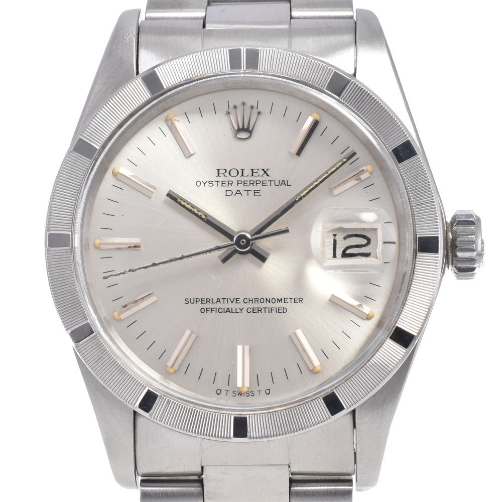 ROLEX Oyster perpetual date 1501 vintage Cal.1570 Sigma Dial Silver Dial Automatic Men's
 Watch J#146928