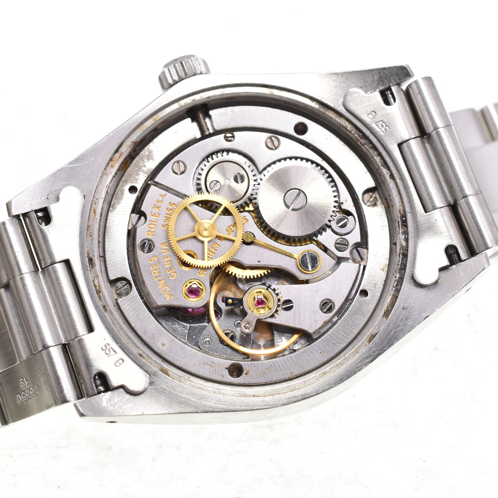 ROLEX Oyster Date Precision 6694 vintage Cal.1225 salmon pink Dial Hand Winding Men's
 Watch E#146930