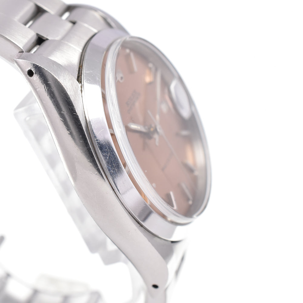 ROLEX Oyster Date Precision 6694 vintage Cal.1225 salmon pink Dial Hand Winding Men's
 Watch E#146930