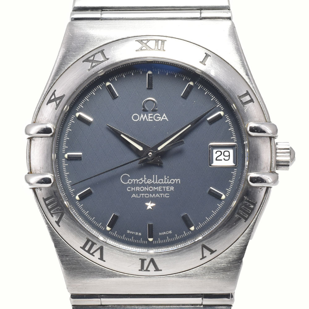 with paper OMEGA Constellation 1502.40 Chronometer blue Dial Automatic Men's
 Watch G#146938