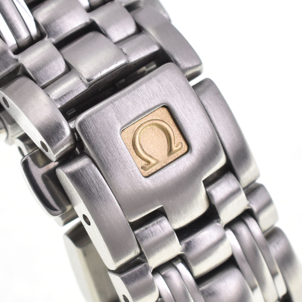 with paper OMEGA Seamaster 120M 2571.21 Date white Dial Quartz Ladies
 Watch C#146939