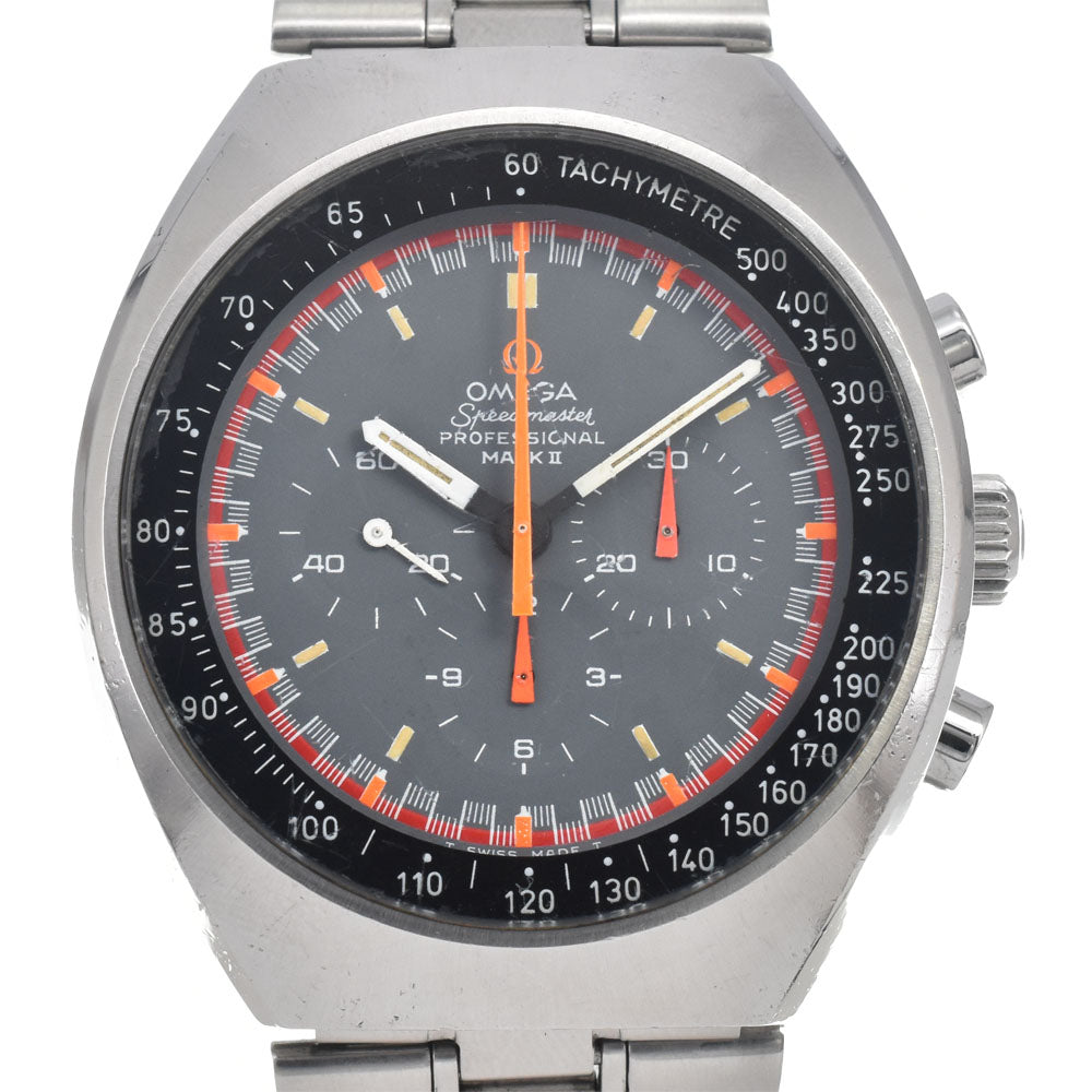 OMEGA Speedmaster Mark II 145.014 Chronograph Cal.861 gray Dial Hand Winding Men's
 Watch E#146941