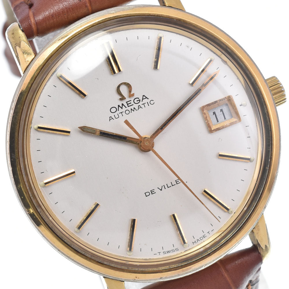 OMEGA Devil 166.0161 vintage Cal.1012 1.4" Silver Dial Automatic Men's
 Watch I#146945