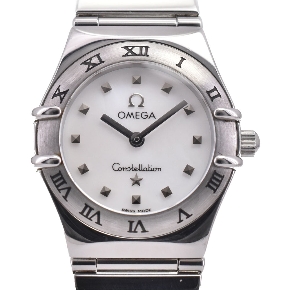 with paper OMEGA Constellation Mini My Choice 1561.71 White shell Dial Quartz Ladies
 Watch G#146948