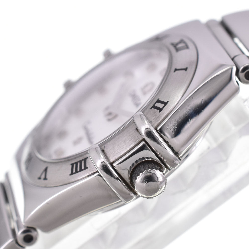 with paper OMEGA Constellation Mini My Choice 1561.71 White shell Dial Quartz Ladies
 Watch G#146948